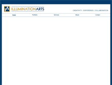 Tablet Screenshot of illuminationarts.com